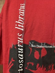 NWT Vintage San Diego Natural History Museum Shirt Size XL Mens Dinosaur Fossil