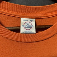 Vintage 90s Classic Haulers Orange T Shirt XL Delta Pro Weight Chevy Truck Tee