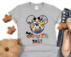 Mickey and Friends Disney Trip 2025 Family Matching Shirt, Mickey and Minnie Ear