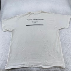 Vintage Roy Lichtenstein Guggenheim Museum Shirt L/XL Grrrrrrr Dog Pop Art 90s