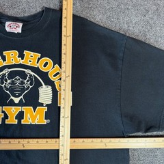 VINTAGE 90’s MADE IN USA POWER HOUSE GYM LIFTING GRAPHIC T-SHIRT / XXL
