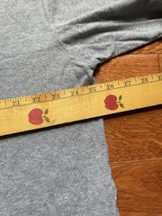 Duluth Trading Co Shirt Mens XL Longtail Pocket Crewneck Gray Cotton Tee