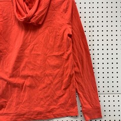 NEW Prince & Fox Long Sleeve Shirt Men Small Orange Hooded NWT $39