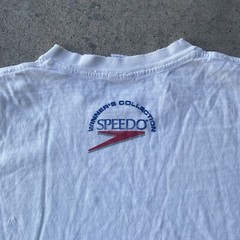 Vtg 90s Speedo Gary Hall USA Olympics Swimming Team Winners Collection Tshirt LG