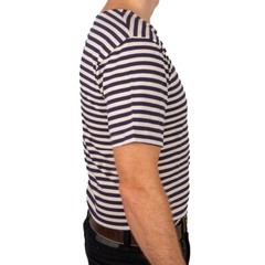 Russian Navy Telnyashka – Blue Striped T-Shirt Sailor Naval Cotton Genuine New