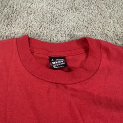 VINTAGE Karl Kani Shirt Men Large Red Single Stitch Logo Made in USA Hip Hop 90s