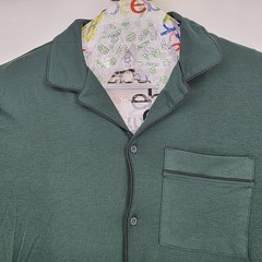 Tommy John Shirt Mens Small Green Pullover Long Sleeve Soft Top Lounge