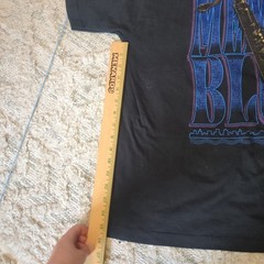 Vintage Fashion Victim Memphis Blues T Shirt XL USA Black Graphic Tee Music