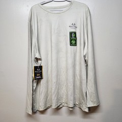 REALTREE Men’s Performance MEN’S TEE FIshing Shirt long Sleeve Graphic 2XL