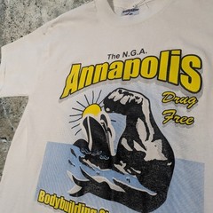 90’s NGA Bodybuilding Championship VTG Single Stitch Bicep Muscle Shirt