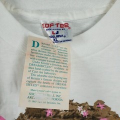 VTG 1993 Dreamsicles “Faith” Baby Cherub T-Shirt Size XL Sof Tee Made in USA NWT