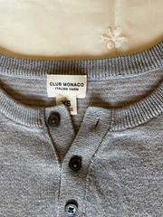 CLUB MONICO MENS SWEATER HAUL XS 4 PC Cardigan V Neck Cable Knit Luxury Clothing