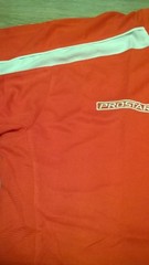 mens red white Prostar sports gym fitness exercise training team top t shirt NEW