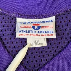 Vintage 80s-90s Wildcats Purple Mesh #20 Sports Jersey Size M Made in USA