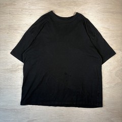 No Boundaries Men’s LARGE Oversize Cotton Tee BLACK T-Shirt pre-owned