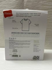New Hanes 3-PACK Originals Crew Neck T Shirt Wicking Stretch Size 46-48 XL (HB20