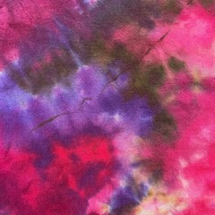 Tie Dyed Unisex T-shirt – Geode Reverse Ice Dye – Pink Purple Size Medium