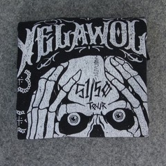 Yelawolf T Shirt M 51/50 2017 TRIAL BY FIRE Tour Skull Merch Hip Hop Country Rap
