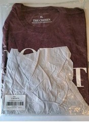 The Chosen T Shirt Mens Size XL Red Christian TV Show Not What We Were – NEW!