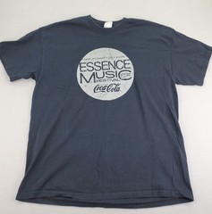 Essence Music Festival Shirt Mens XL Black 2009 Coca Cola New Orleans NOLA