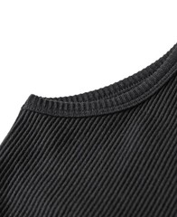 10.5 oz Cotton Tank Top – Black Non Stock Mfg. Co. XL USA SHIP
