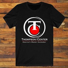 Thompson Center Gunmaker Guns Firearms Men’s Black T-Shirt S-5XL