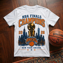 New York Basketball Fan Cream T-Shirt 2026 City Skyline Athletic Graphic Tee