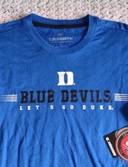 Colosseum Men’s Small Long Sleeve Duke Blue Devils T-Shirt