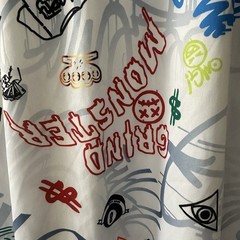 Fresh Prints of Bel-Air Grind Monster Graffiti AOP T-Shirt XL Drill Clothing