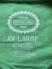 Nintendo Pokemon x Splatoon Short Sleeve Crew Neck Official Seal Graphic Tee XXL