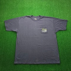 Reel Legends St Augustine Florida Tshirt Mens 2XL Navy Graphic Print Fish NWOT