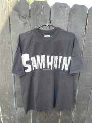 Samhain RARE VTG 2001 T Shirt Blue Grape Merch Large Glenn Danzig Evilive Music
