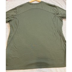 Nike Pro Combat Dri-FIT Shirt Mens XXL Olive Green Fitted Training Sportswear