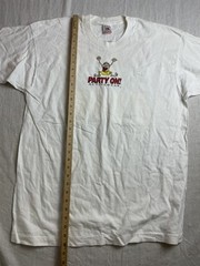 Vintage 90s Help I’ve Fallen Find My Beer White Mens XL Party Funny USA T-Shirt