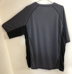 TSLA New Mens XXL 2X Rashguard Tee Shirt Surf Swim Water Sports Gear Grey Black