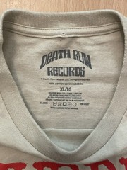 Snoop Dogg Death Row Records XL Beige T Shirt Murder Was The Case SS Tee