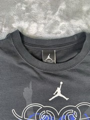 Vtg Michael Jordan Jumpman Chicago Bulls Championship Rings Black T-Shirt XL