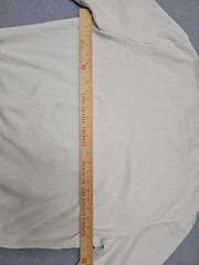 Calvin Klein Fleece Crewneck Pullover Unisex Shirt White Sz XXL Sweater Big CK