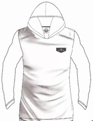 Men’s cotton long sleeve t shirt hooded,italian style,slim fit,stretch S M…..D2.