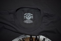 Sons Of Anarchy Mens Redwood Original Road Gear Reaper Black Shirt New XL