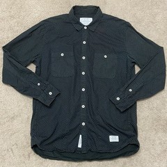 Neighborhood Japan Classic Dot Shirt Men’s Large Workwear Utility Streetwear