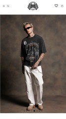 Darc Sport Harley Davidson Bushido LAST RIDE RAW HEM BOX CUT TEE Size Small