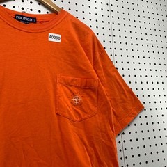 Vintage 90s Nautica Orange Sportsman Club Shirt Mens Large Oak Park Hunting