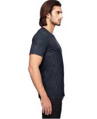 Anvil Tri-Blend Tee 6750 Unisex Mens Tshirt Medium M Heather Navy