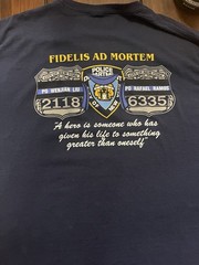 NYPD Memorial T-Shirt (X LARGE)