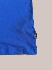 Nike Sportswear Men’s T-Shirt Royal Blue Swoosh Cotton Size Large New