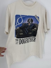 Vintage Big Dogs Dogfather T Shirt XL Single Stitch 90s Graphic Parody USA