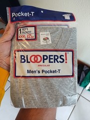 New 1994 Vtg FOTL Bloopers Pocket Shirt XXXL T-Shirt Irregular 50/50 Cotton Poly