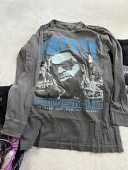 Hip Hop Music Resale Lot Of 6 T-Shirts Pop Ice Cube Wiz Her Pop Smoke Rap READ