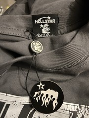 Hellstar Studios tee High Men short Sleeve T-shirt large new